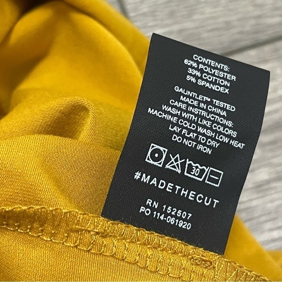 2 Cuts Clothing Long Sleeve Tee T-Shirt Crew Neck Curve Hem Pyca Pro Sz XL NEW - Picture 15 of 16